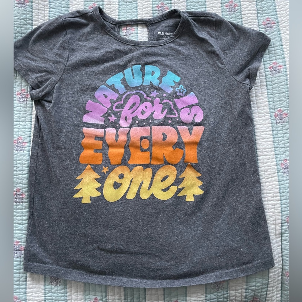 Old Navy Girls T-Shirt XL Nature